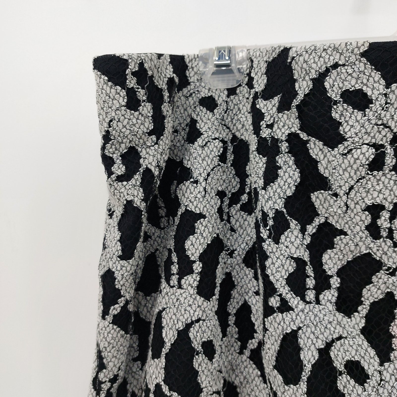 Other Lane Bryant Black & White Pencil Skirt Glam Preppy Size 22 Size 42" / US 20 - 7 Thumbnail