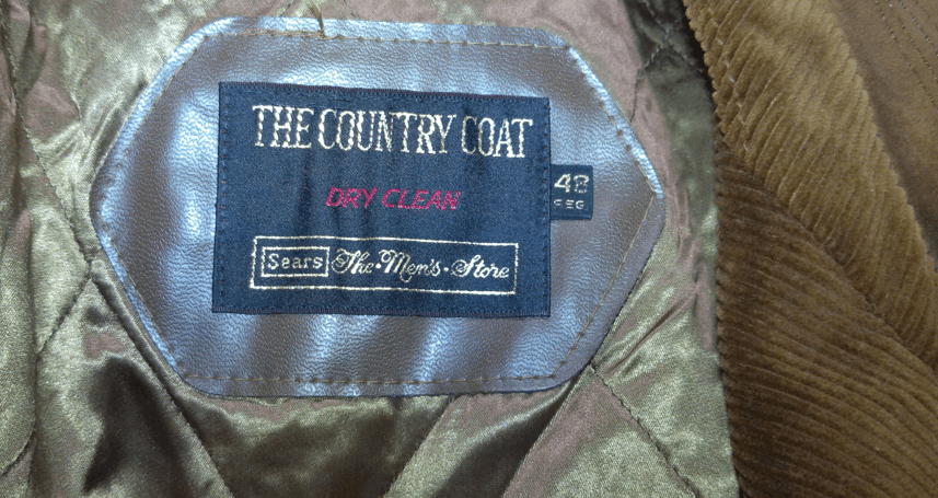 Sears Vintage 1970s Sears Brown Corduroy Men's Coat Size US L / EU 52-54 / 3 - 6 Thumbnail
