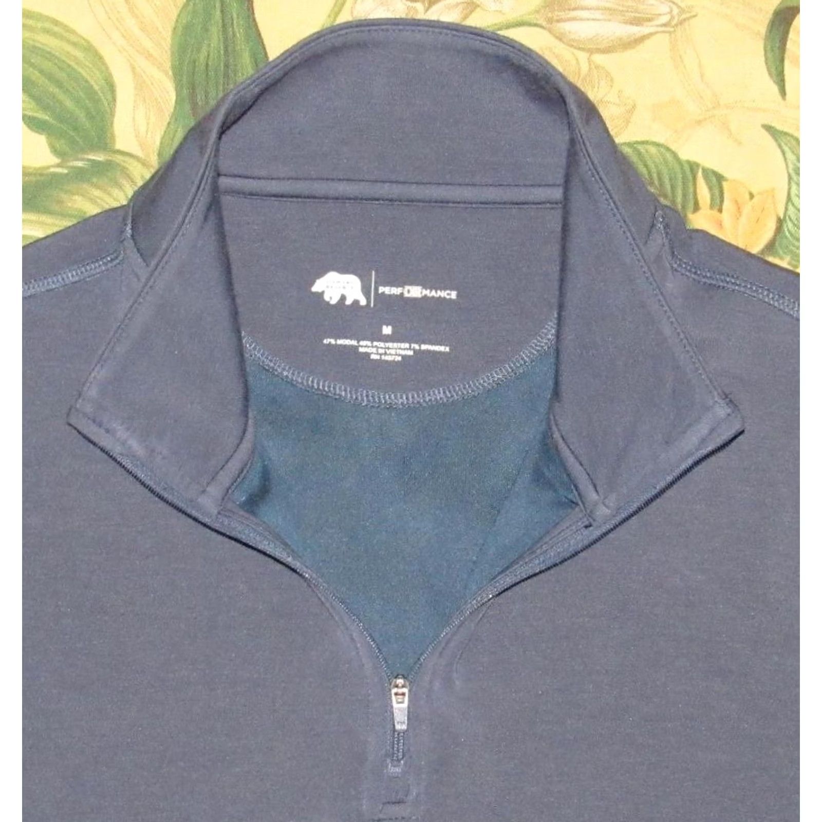 Vintage ONWARD RESERVE Performance Blue Quarter Zip Sweater Medium Men Size US M / EU 48-50 / 2 - 2 Thumbnail