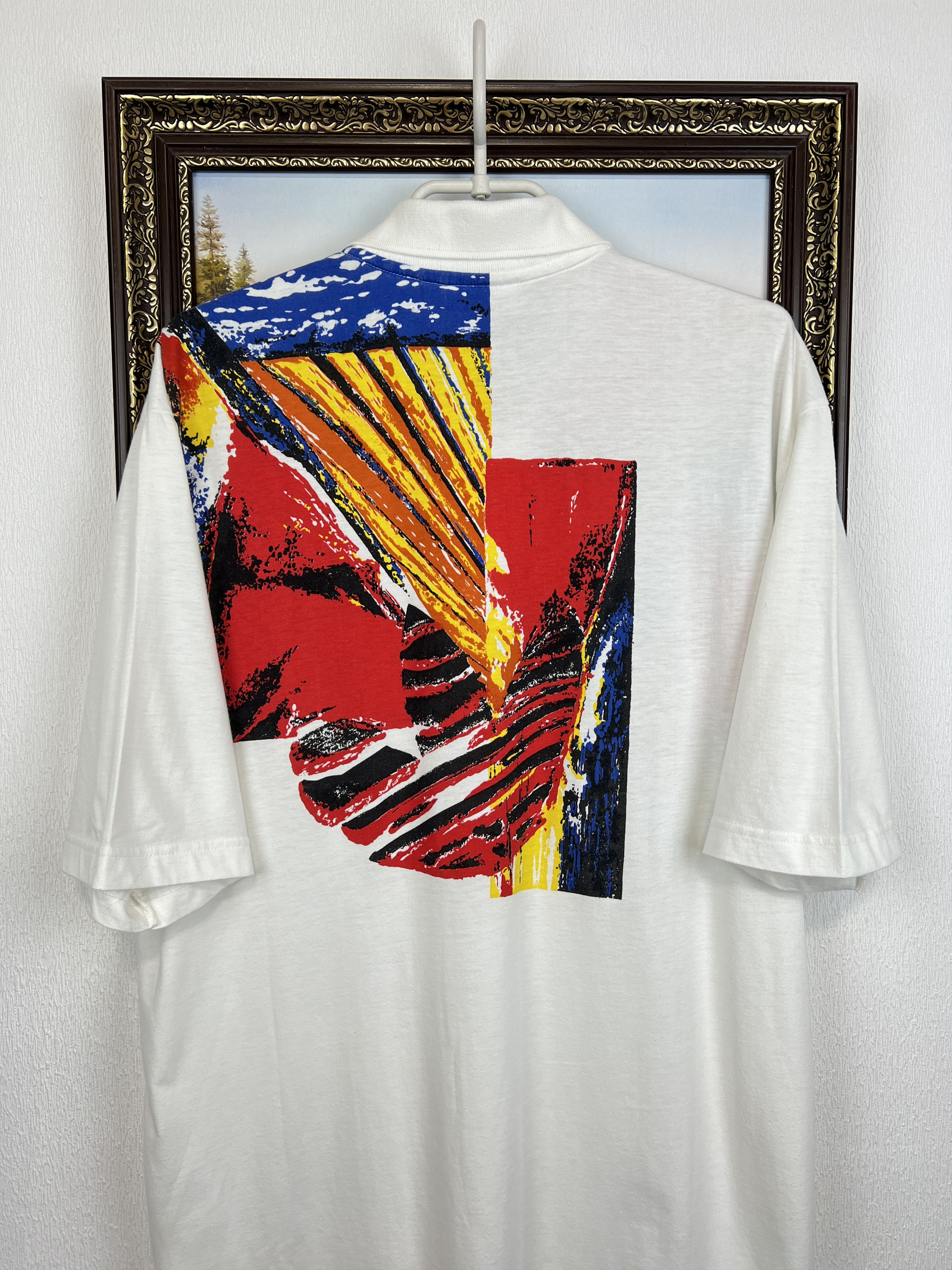 Adidas Vintage 90's Edberg Lendl Agassi Tennis Polo Shirt Jersey Size US M / EU 48-50 / 2 - 11 Thumbnail