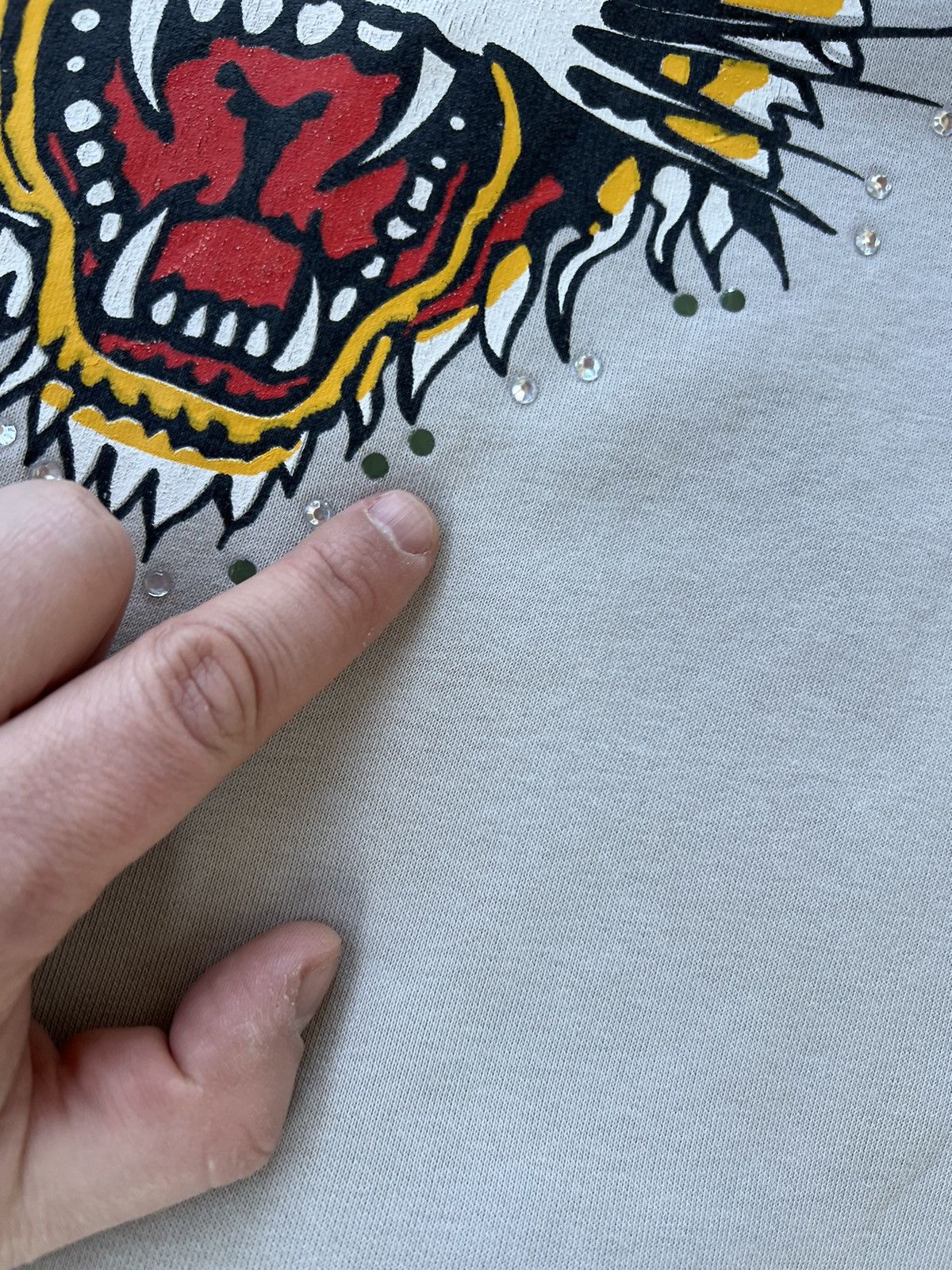 Christian Audigier Ed Hardy Vintage Zip Hoodie Size US L / EU 52-54 / 3 - 13 Thumbnail