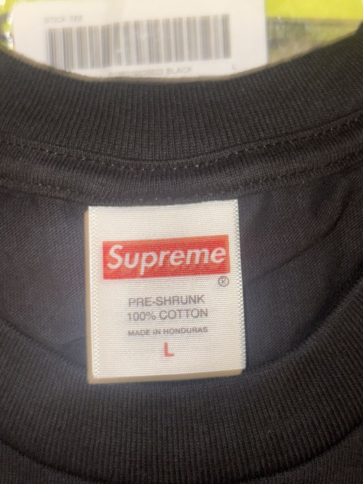 Supreme Supreme Stick Tee Size US L / EU 52-54 / 3 - 2 Thumbnail