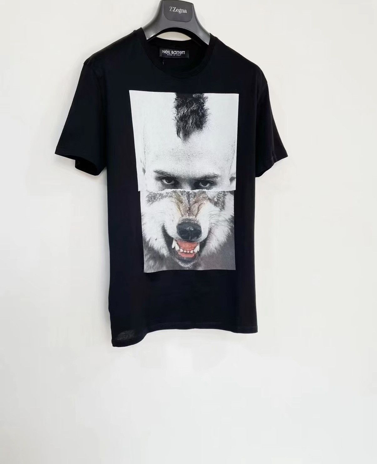 Neil Barrett Neil Barrett 100% Cotton Short Sleeve T-shirt J30 Size US L / EU 52-54 / 3 - 2 Thumbnail