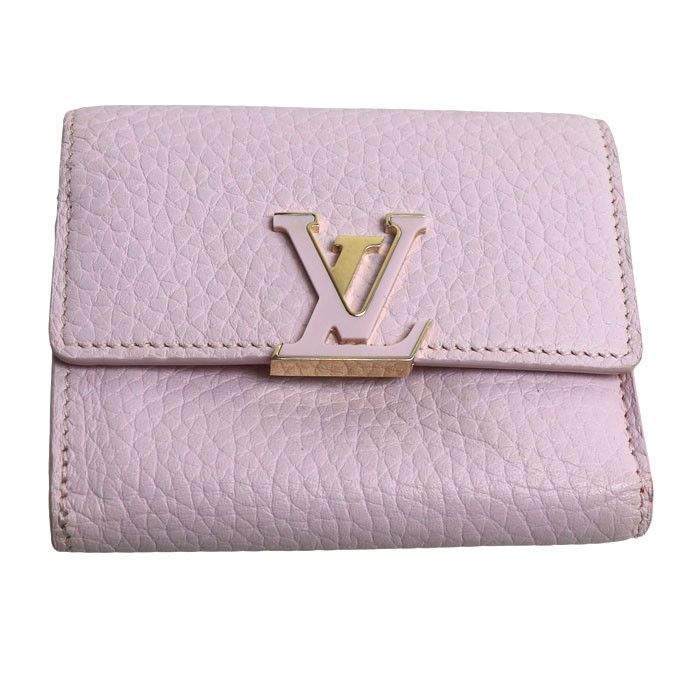 Louis Vuitton Louis Vuitton Louis Vuitton Portefeuille Capucines XS Trifold Wallet Leather Short Wallet M81420 DUTY FREE for USA Size ONE SIZE - 1 Thumbnail
