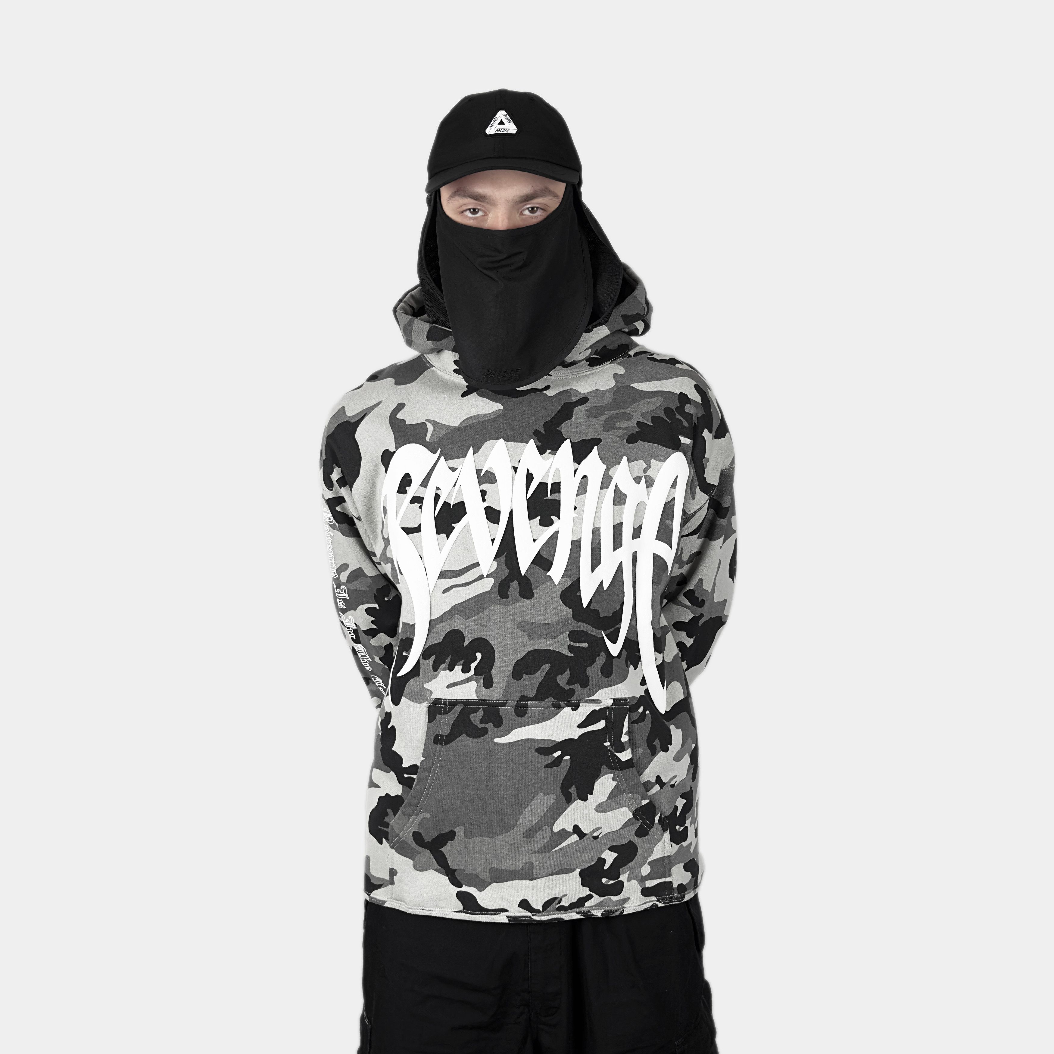 Revenge Revenge + XXXTENTANCION KILL HOODIE (SNOW CAMO) Size US XL / EU 56 / 4 - 4 Thumbnail