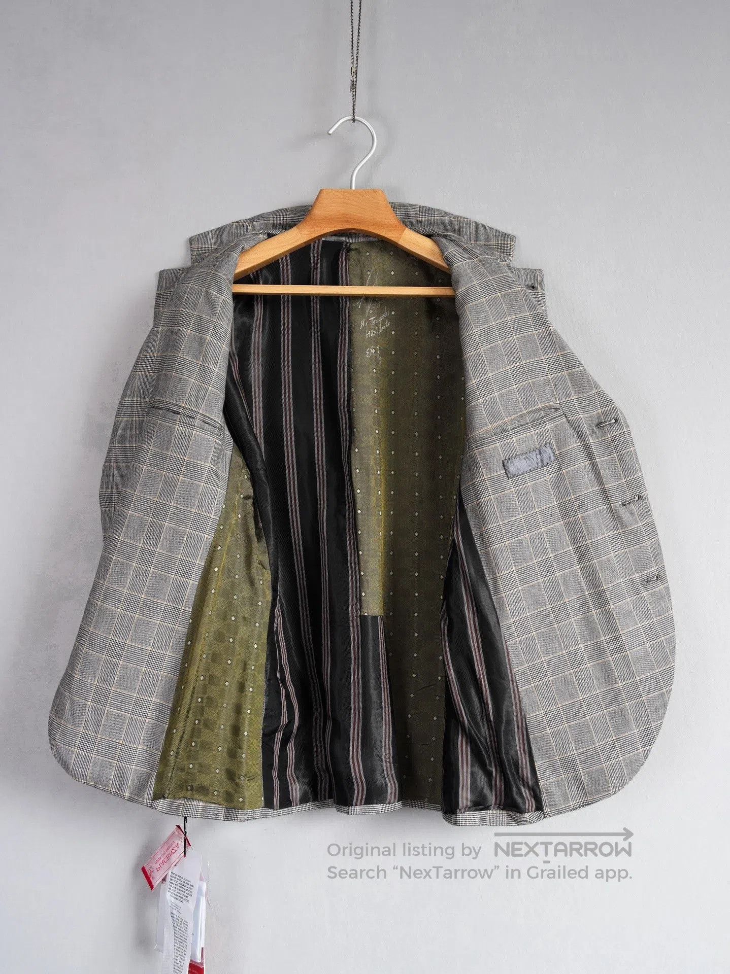 Geoffrey B. Small Geoffrey B.Small 3B Notch Lapel Plaid Jacket. Size US M / EU 48-50 / 2 - 1 Thumbnail