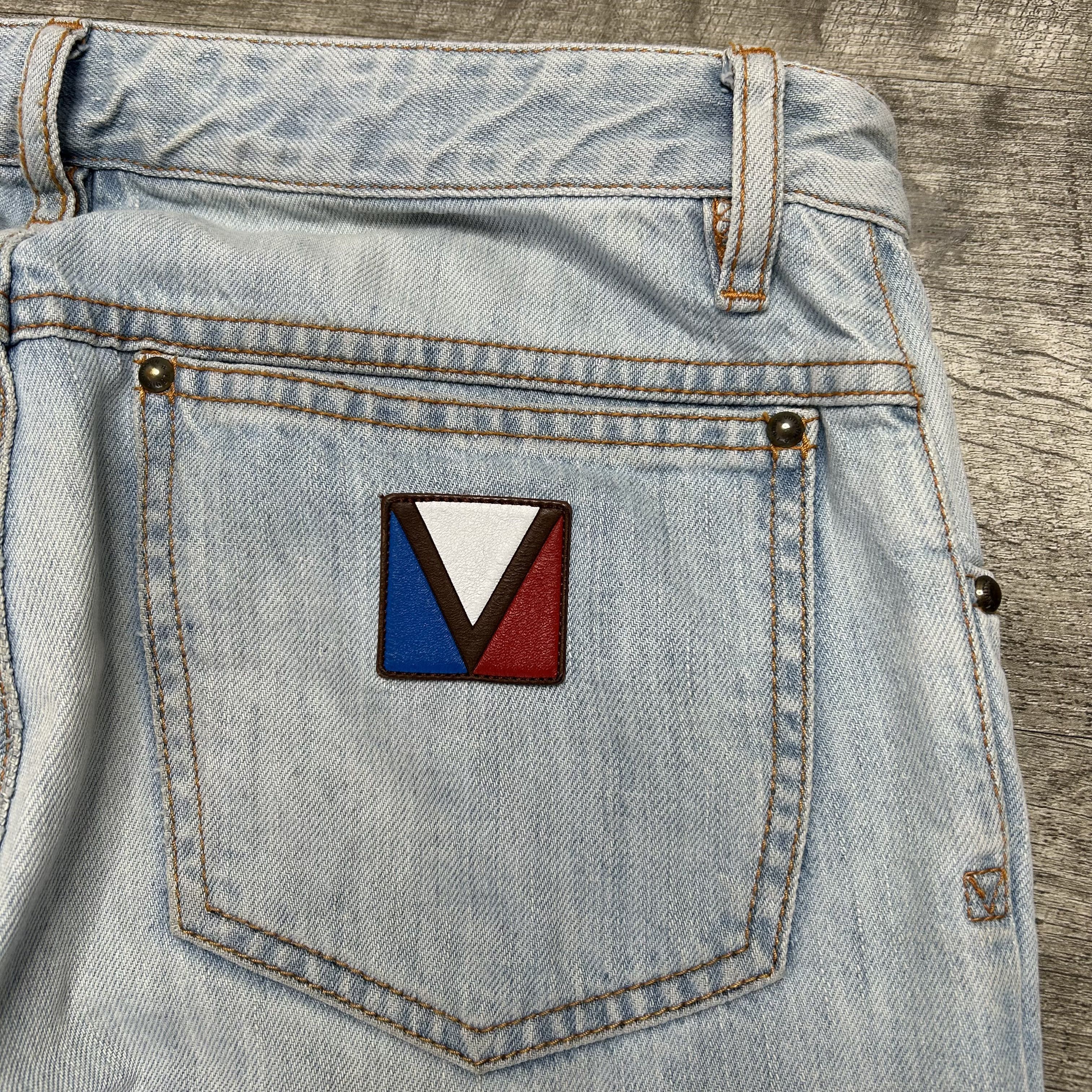 Louis Vuitton Louis Vuitton Gaston V Denim 29 Waist 28 Inseam Size US 29 - 4 Thumbnail