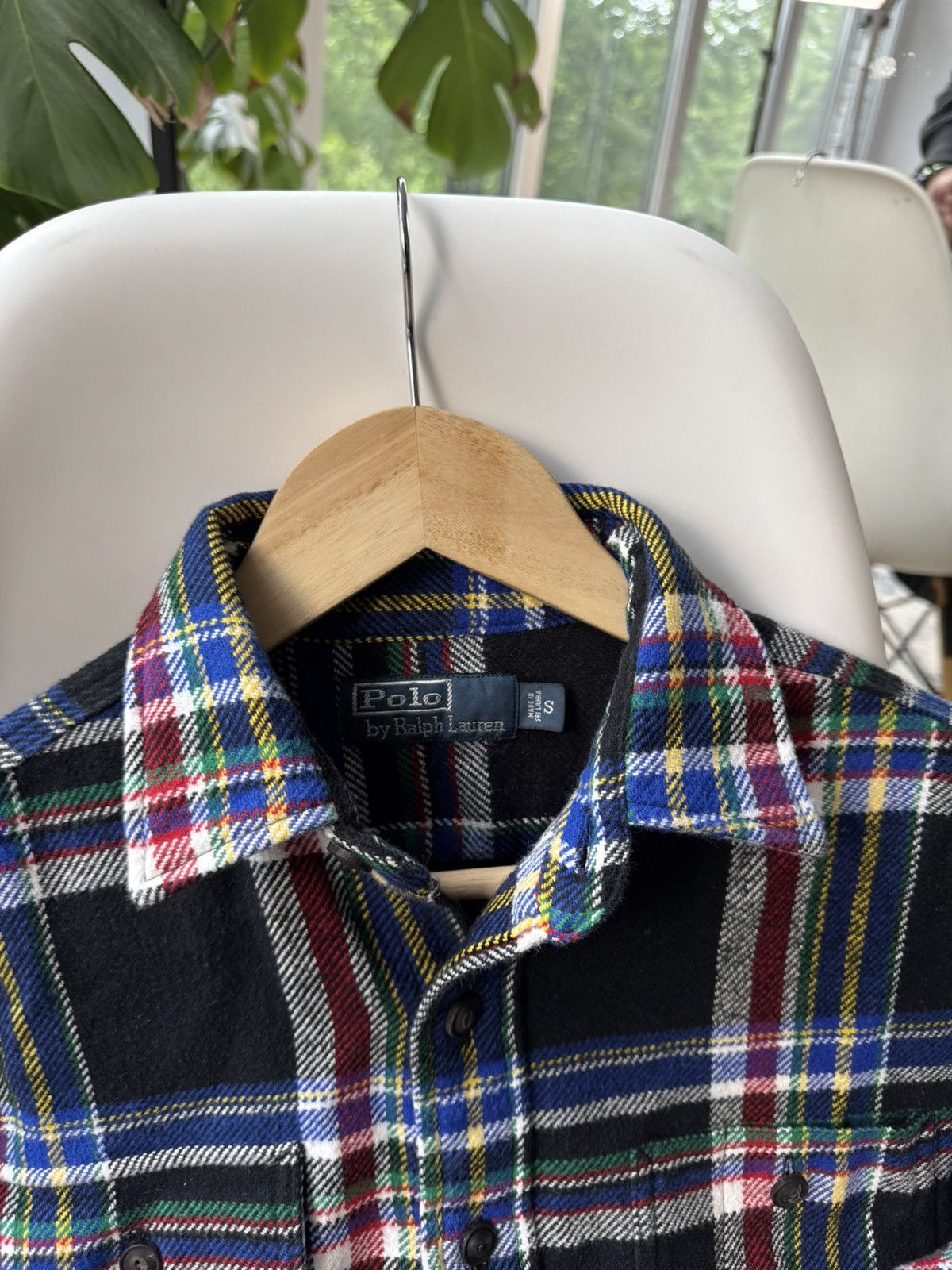 Polo Ralph Lauren × Vintage Polo Ralph Lauren vintage flannel over shirt size S-M Size US S / EU 44-46 / 1 - 3 Thumbnail