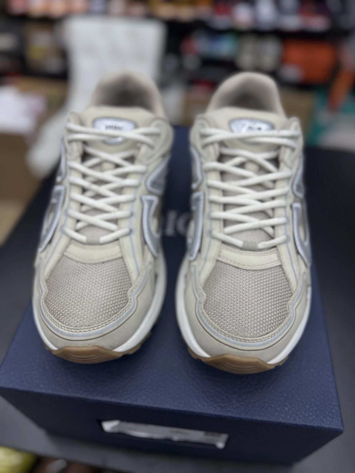 Dior Size 44EU / 11US - Dior B30 Tan Sneakers Retail $1200 Size US 11 / EU 44 - 6 Thumbnail