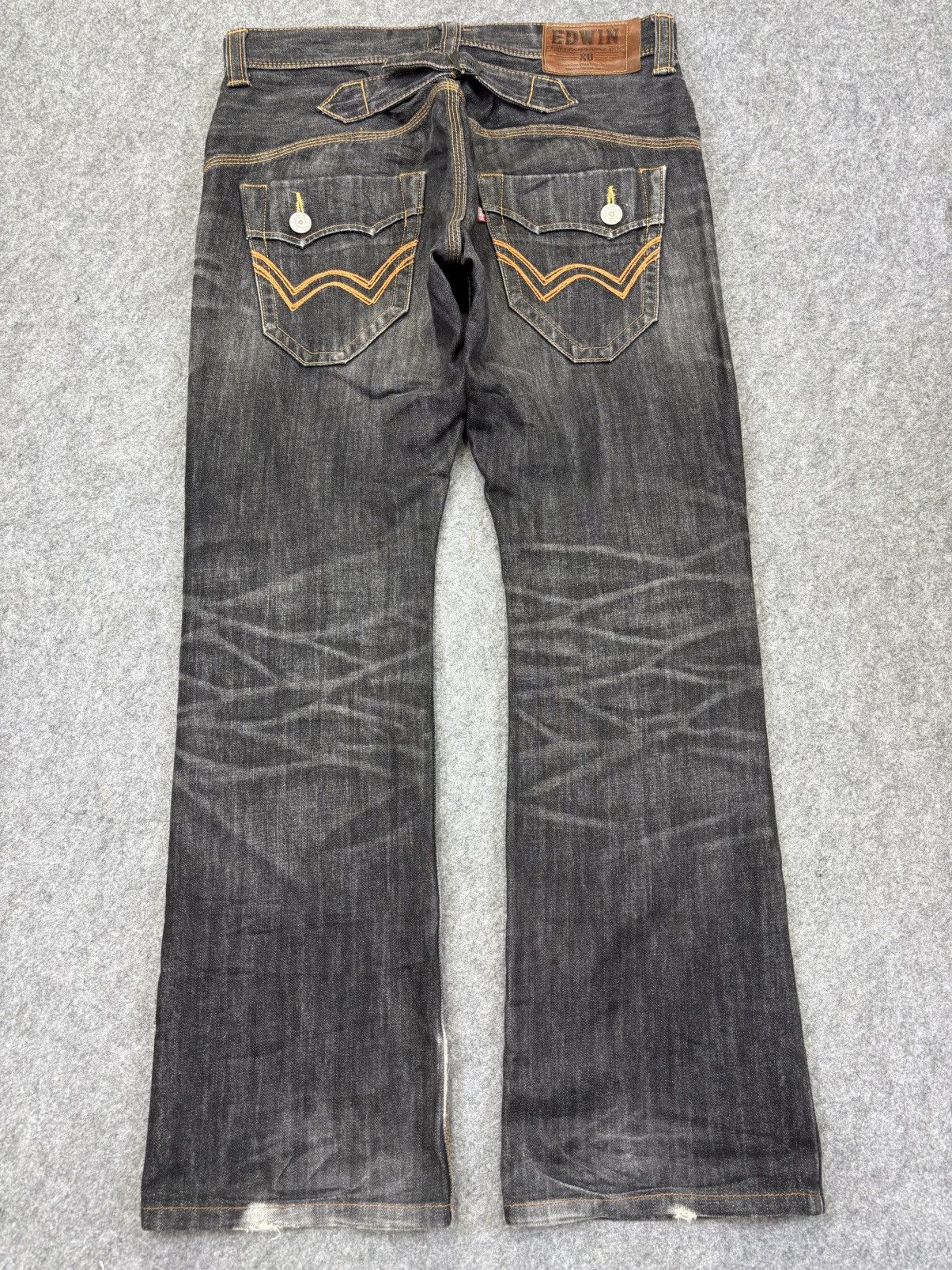 Edwin 💥Flare💥Sick Style Edwin Crazy Fades Denim K26 Size US 34 / EU 50 - 22 Thumbnail