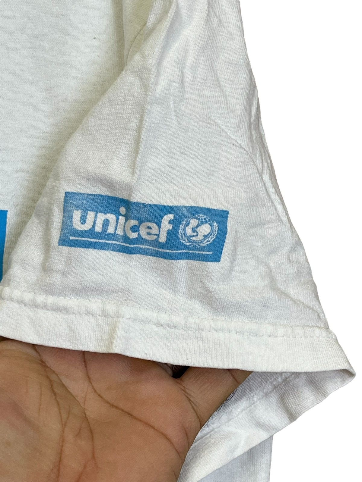 Vintage vtg UNICEF united nations children’s fund by marco t shirt Size US L / EU 52-54 / 3 - 7 Thumbnail