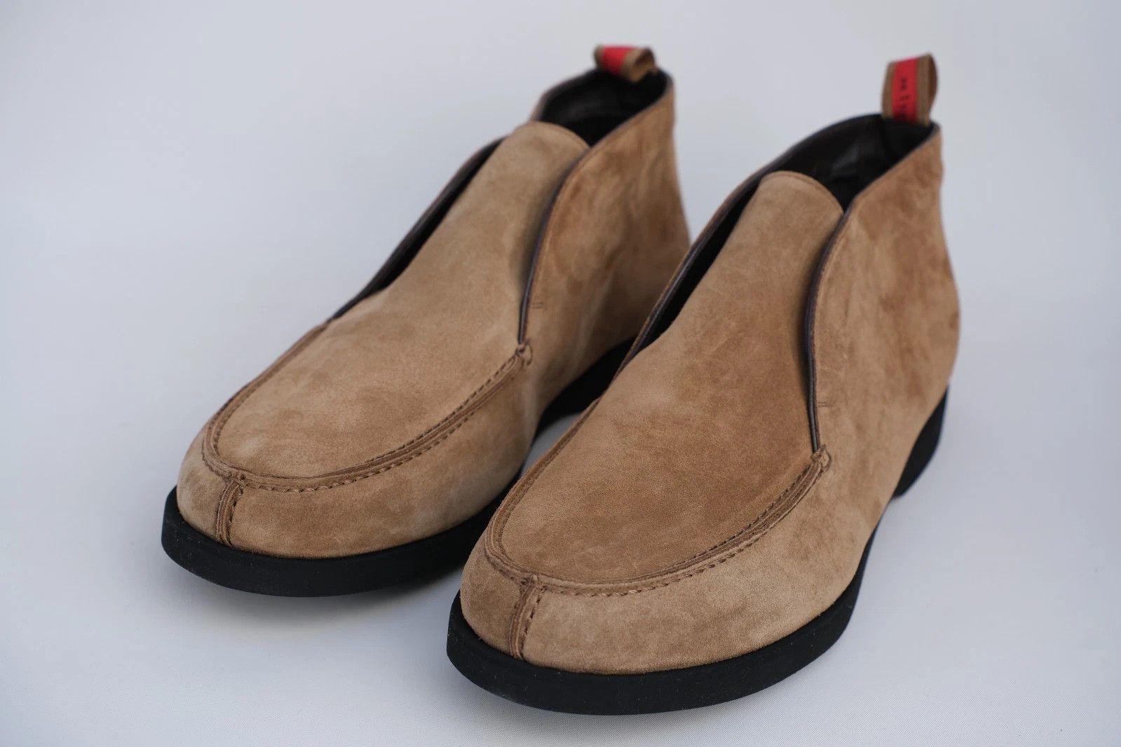 Kiton NEW Kiton Fly Loafers in Suede UK 11.5 / US 12.5 / EU 45.5 Size US 12.5 / EU 45-46 - 2 Thumbnail