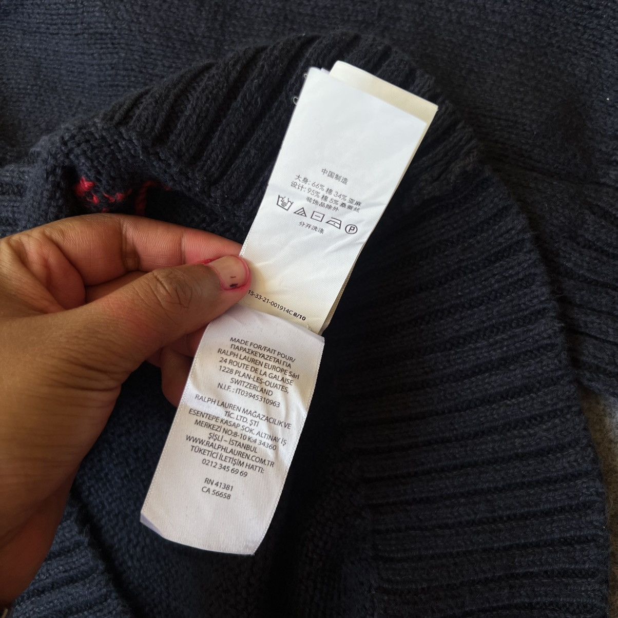 Designer × Polo Ralph Lauren × Vintage Vintage Polo Ralph Lauren Bear & Big Pony Knit Sweater Size US XL / EU 56 / 4 - 11 Thumbnail