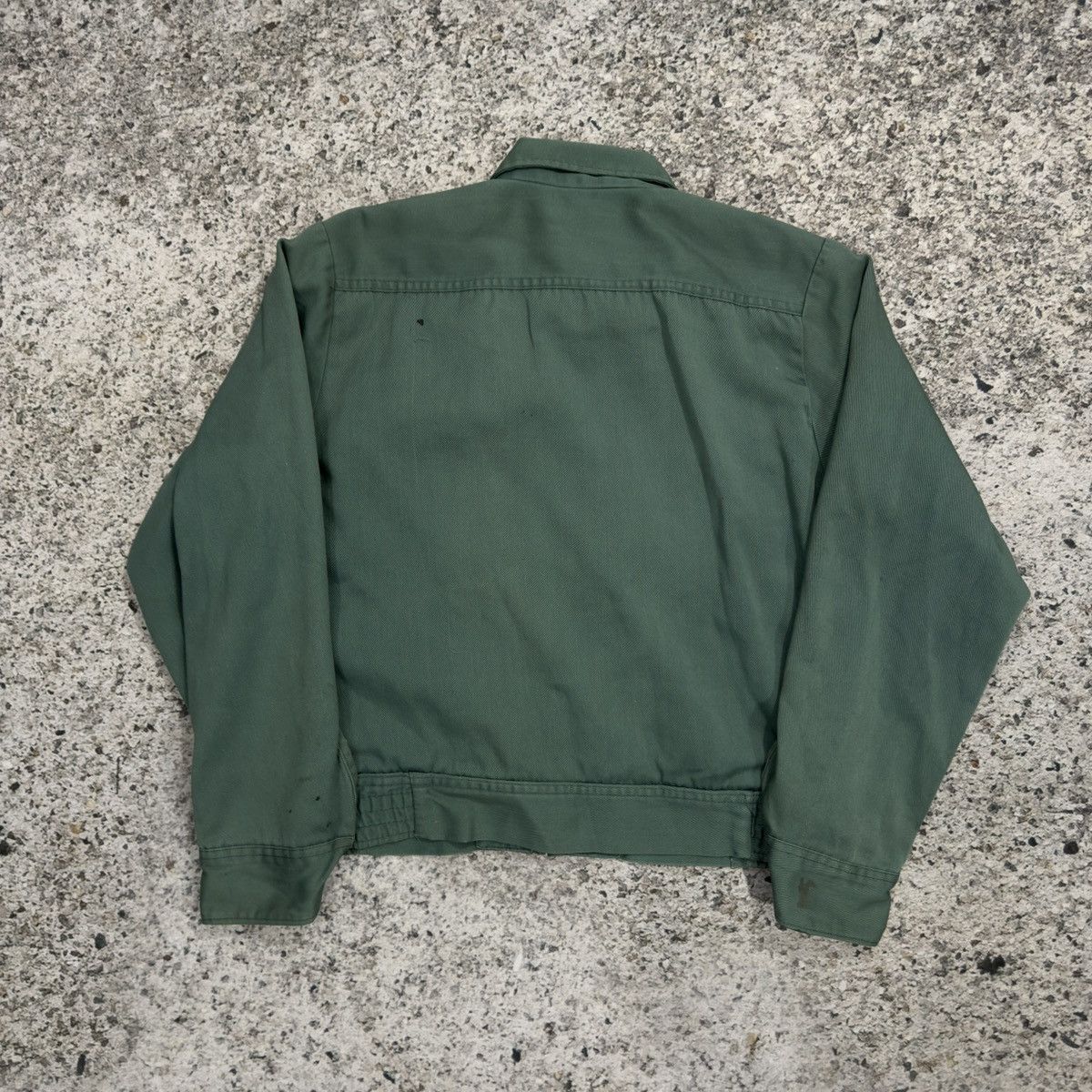 Dickies 80s Faded Thrashed Dickies Zip Up Work Jacket ERD Grunge Size US M / EU 48-50 / 2 - 4 Thumbnail