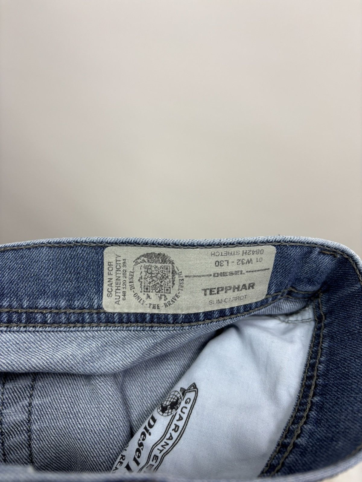 Diesel Mens jeans Diesel Size 32 Color Blue Size US 32 / EU 48 - 9 Thumbnail
