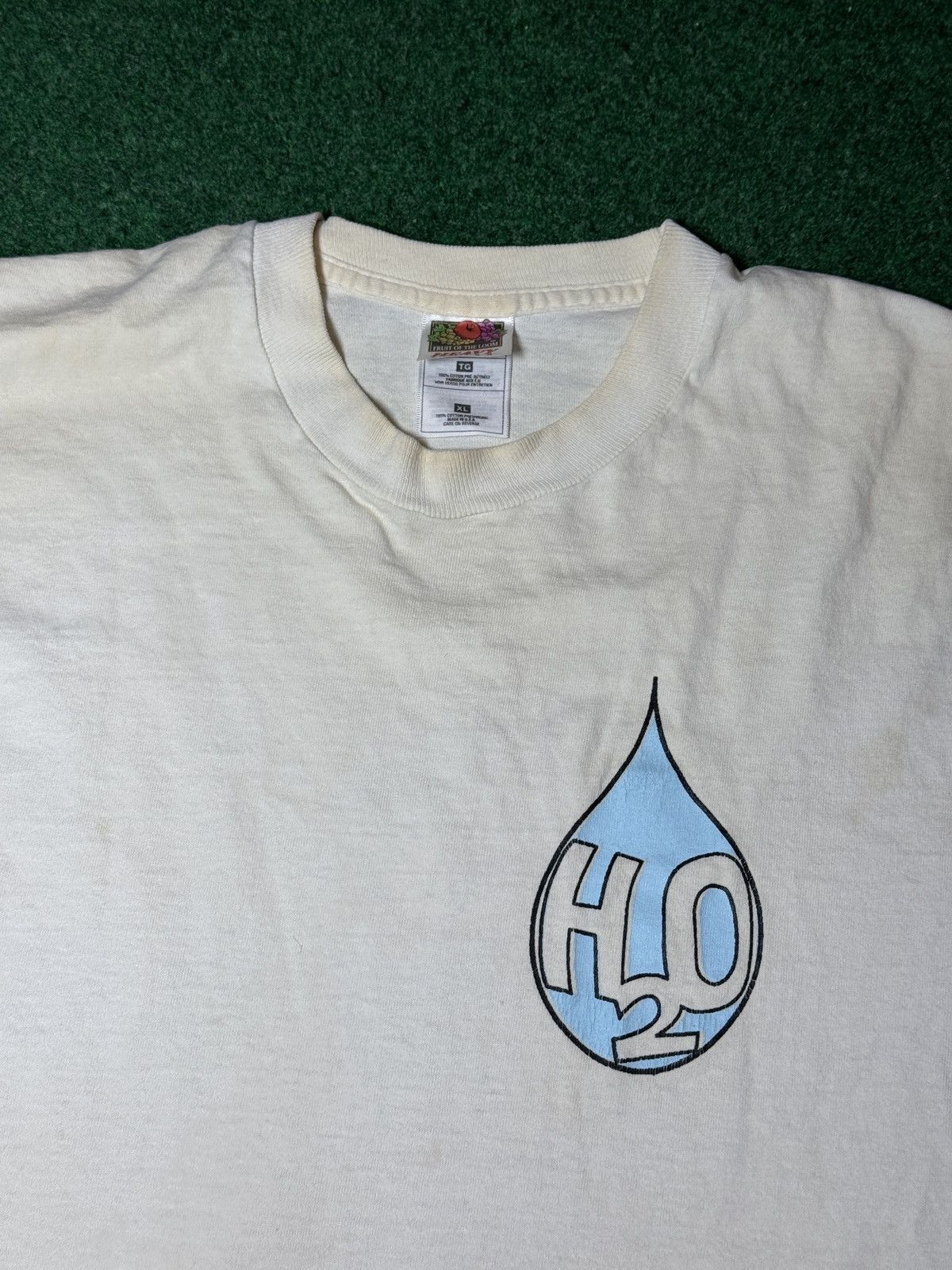 Band Tees Vintage H2O Straight Edge NYHC 90s Hardcore Band XL T Shirt Size US XL / EU 56 / 4 - 4 Thumbnail