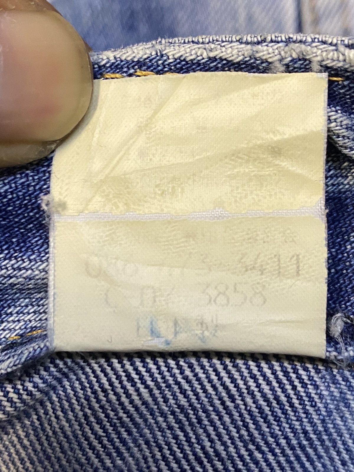 KOJIMA GENES Vintage Japanese Brand Kojima Faded Distressed Bush Jeans Size US 30 / EU 46 - 19 Thumbnail
