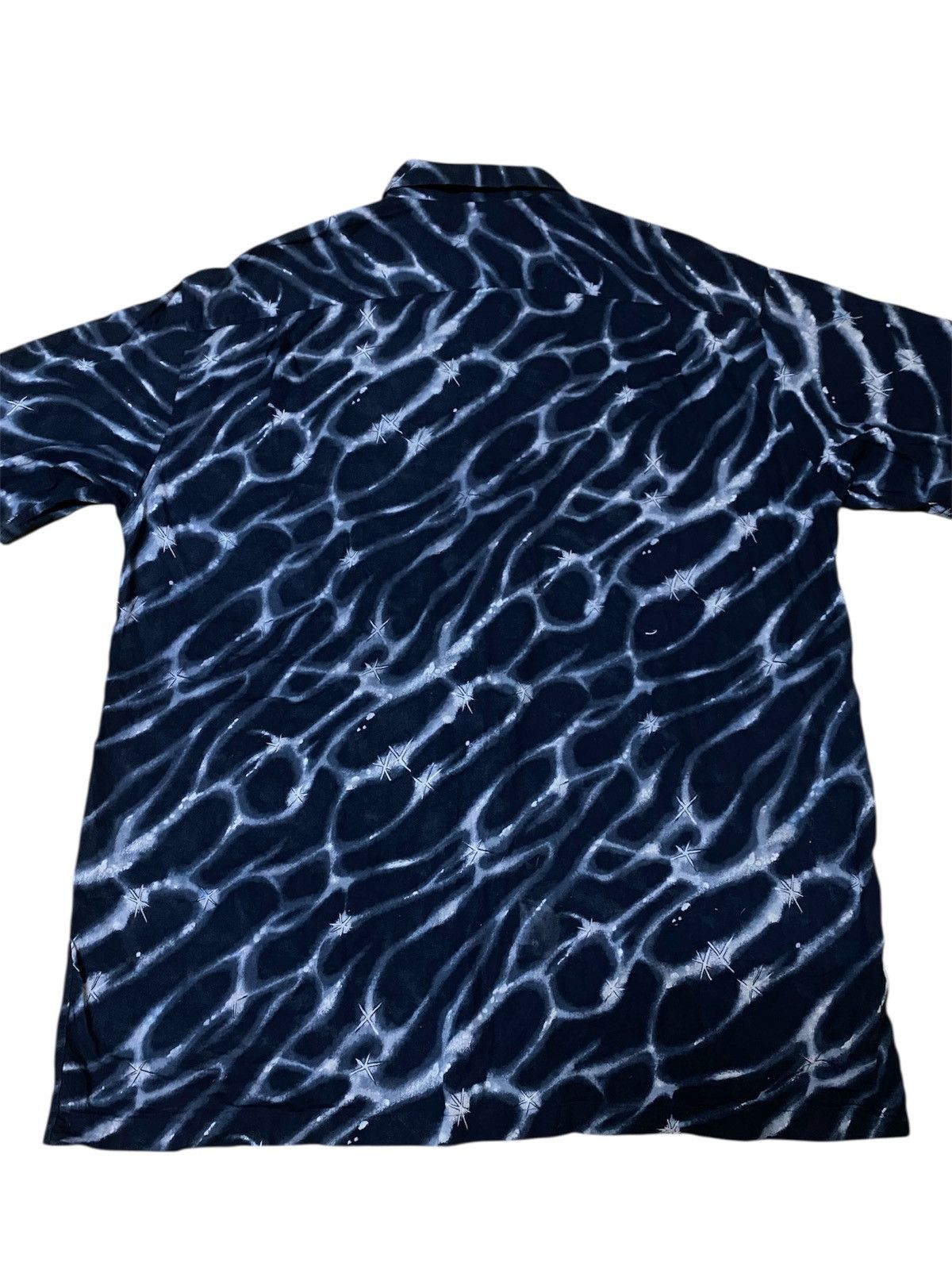 Yves Saint Laurent YSL Fullprint Stardust Pattern Button Up Shirt Size US XL / EU 56 / 4 - 3 Thumbnail