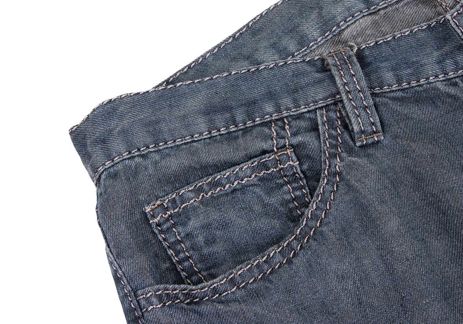 Issey Miyake Dyed Denim-Like Pants in Blue Size 4 Size US 36 / EU 52 - 7 Thumbnail