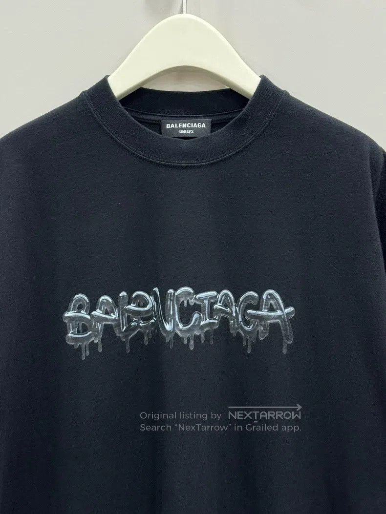 Balenciaga Balenciaga Mercury jelly graffiti short-sleeved shirt Size US XS / EU 42 / 0 - 3 Thumbnail