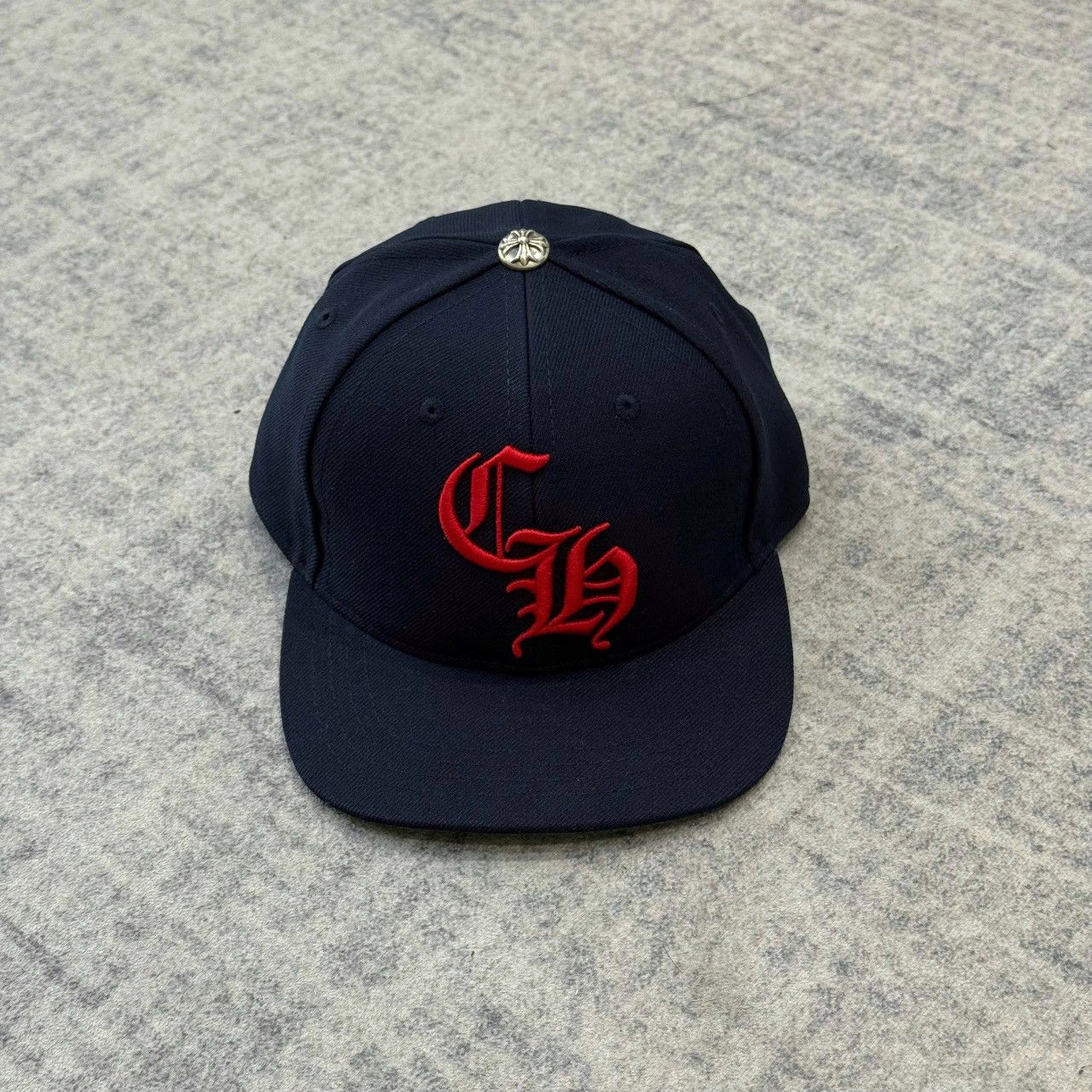 Chrome Hearts Chrome Hearts On Field Trucker Hat CH dark navy/red Size ONE SIZE - 1 Thumbnail