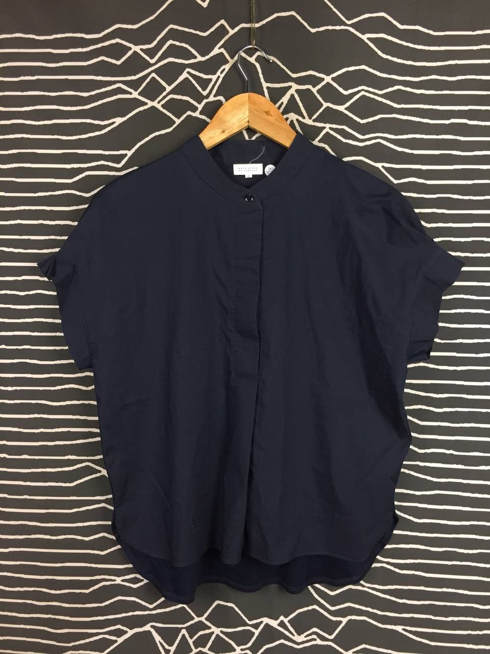 Mackintosh Mackintosh Philosophy Minimalist Short Sleeve Blouse Size38 Size M / US 6-8 / IT 42-44 - 1 Thumbnail