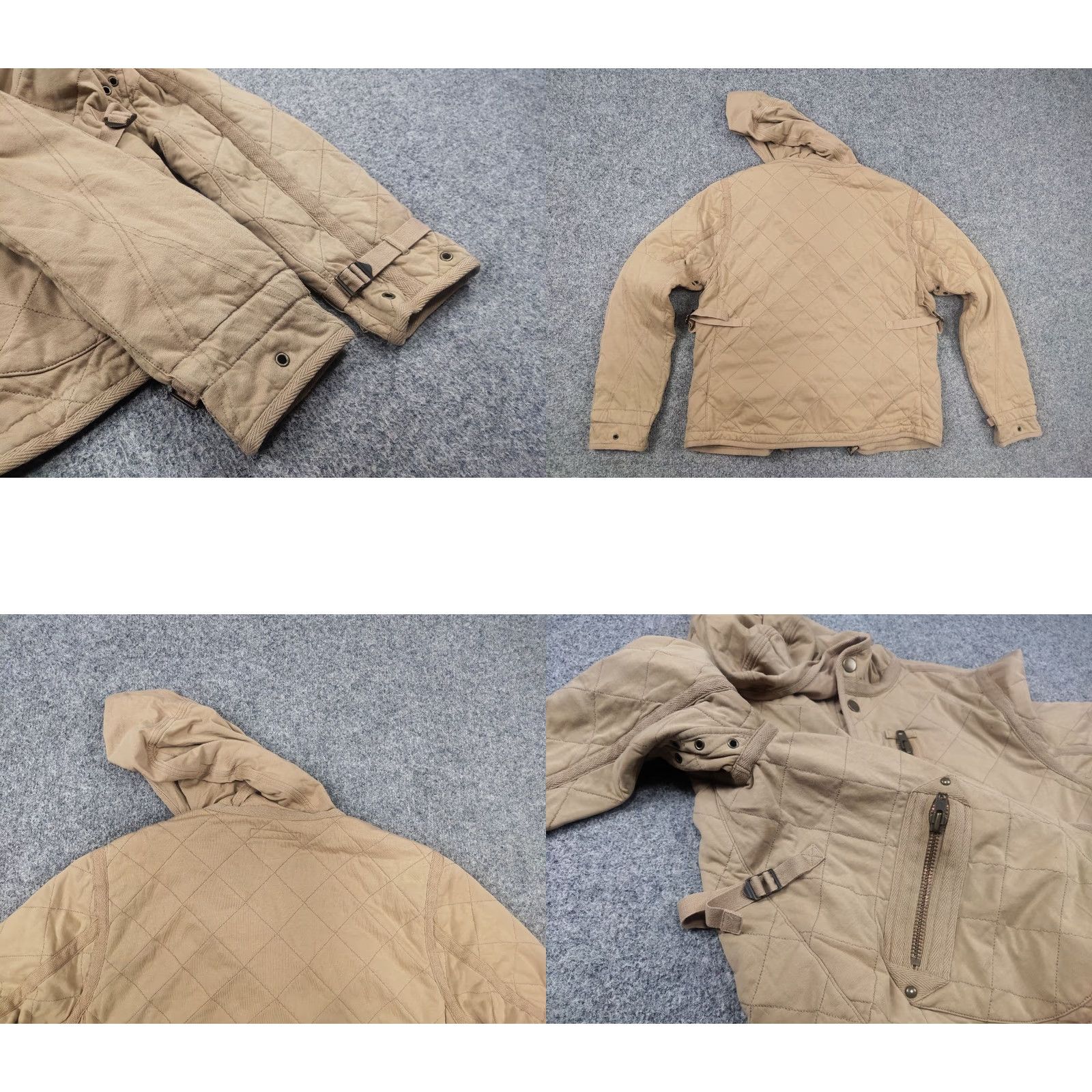 Ralph Lauren VINTAGE Ralph Lauren Quilted Beige Workwear Pocket Hoodie Jacket S Men Beige 90s, Vintage, Quilted, Pocket, Hoodie, Jacket, Beige, Ralph Lauren, 90s Size US S / EU 44-46 / 1 - 9 Thumbnail
