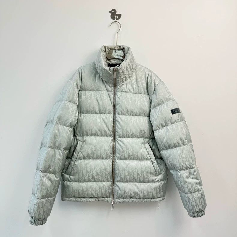 Dior Dior Classic Oblicque Full Print Logo Down Jacket 2503-Next Size US S / EU 44-46 / 1 - 1 Thumbnail