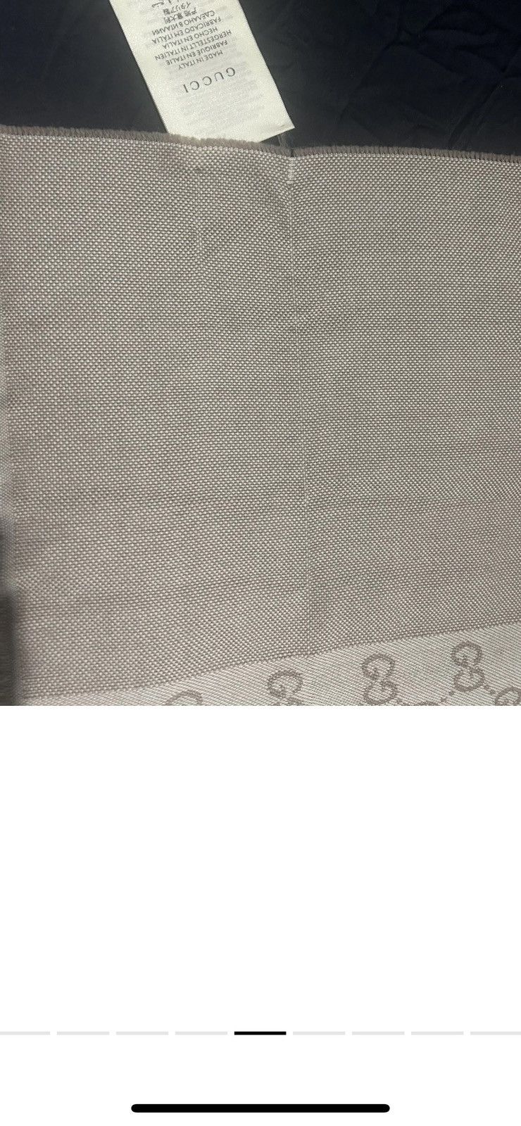 Gucci Gucci Wool scarf Size ONE SIZE - 6 Thumbnail
