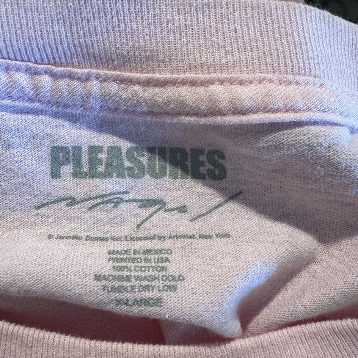 Pleasures Pink Pleasures Leave Me Alone Shirt Size XL Size US XL / EU 56 / 4 - 4 Thumbnail