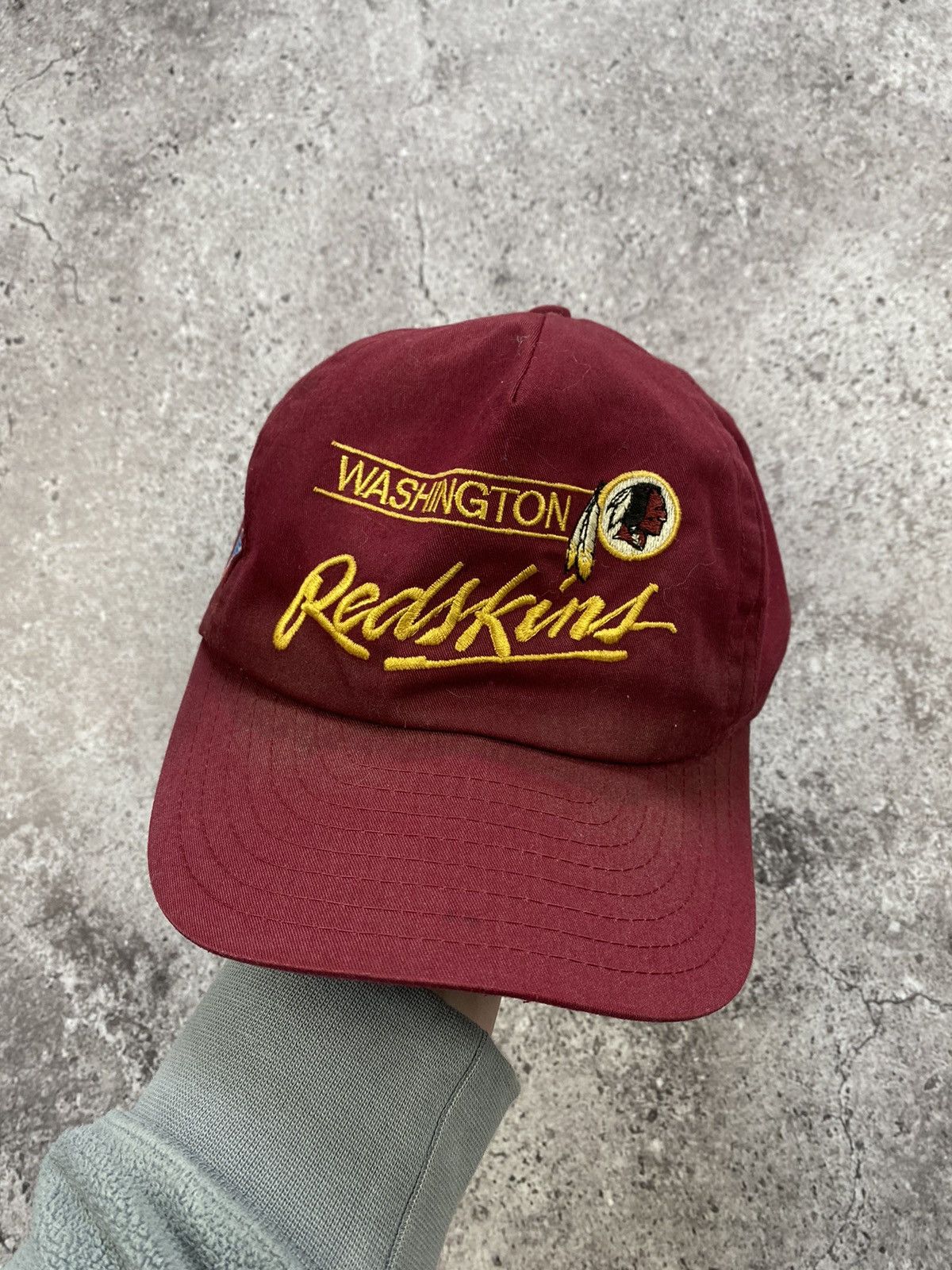 NFL × Vintage Rare Vintage 1992 NFL Washington Redskins ProOne Cap 90’s sk Size ONE SIZE - 1 Thumbnail