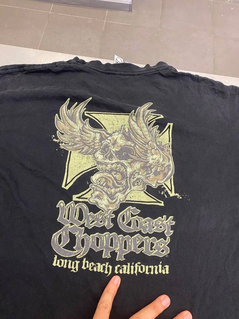 Vintage Rare Choppers West Coast Logo T Shirt