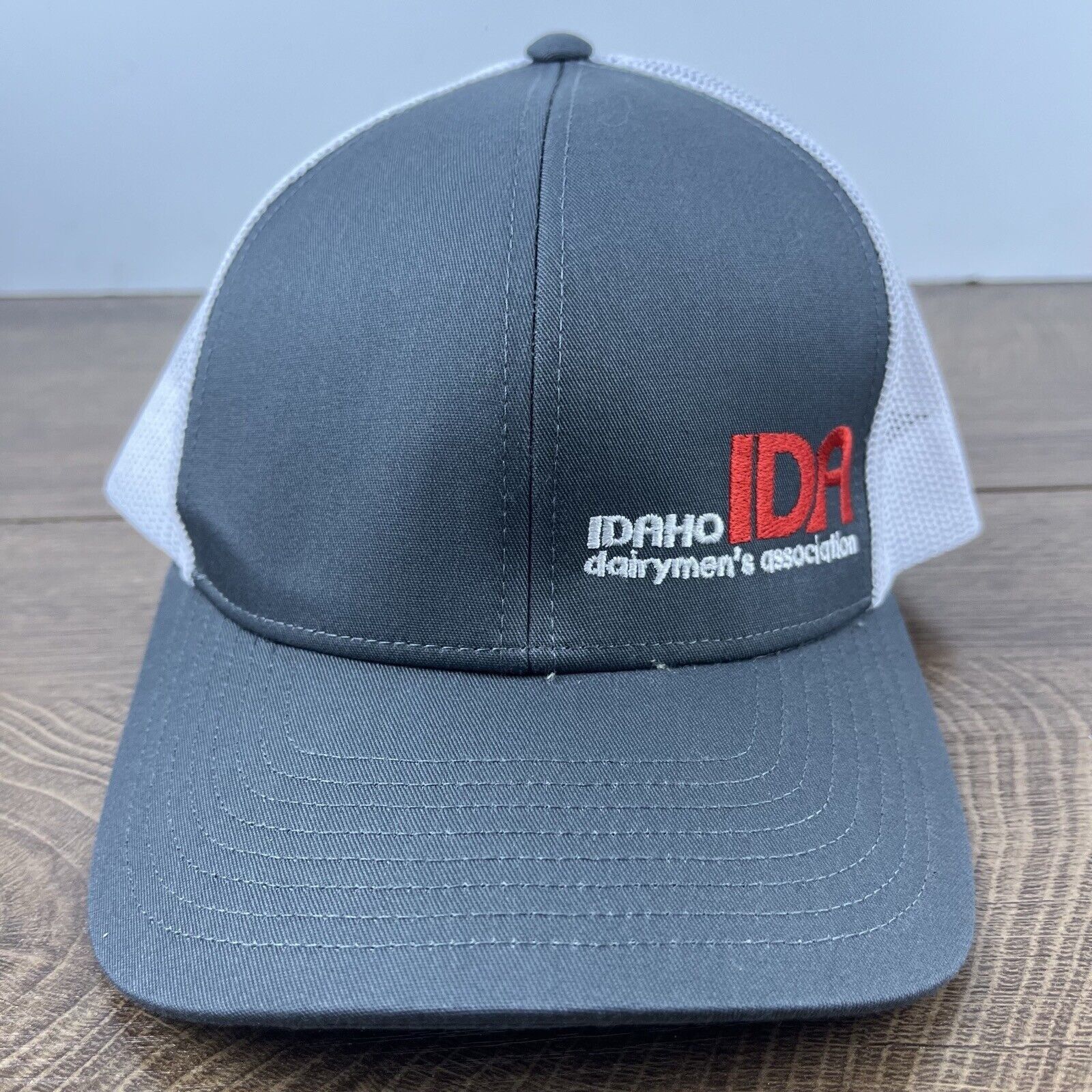 Other Idaho Dairymens Association Hat Gray Cap Adjustable Hat Gray Size ONE SIZE - 5 Thumbnail