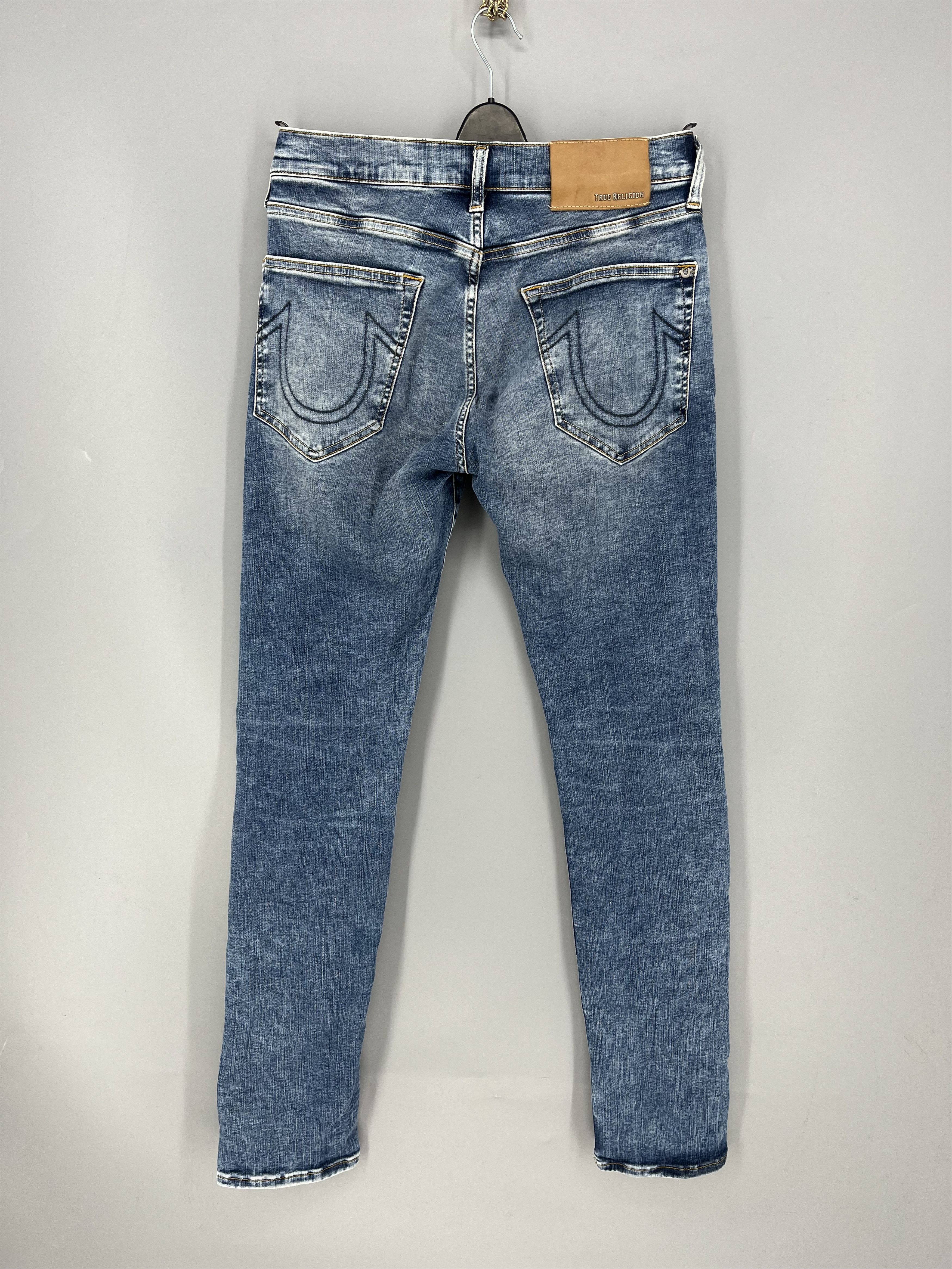 True Religion TRUE RELIGION Rocco painted slim-leg jeans Size US 31 - 6 Thumbnail