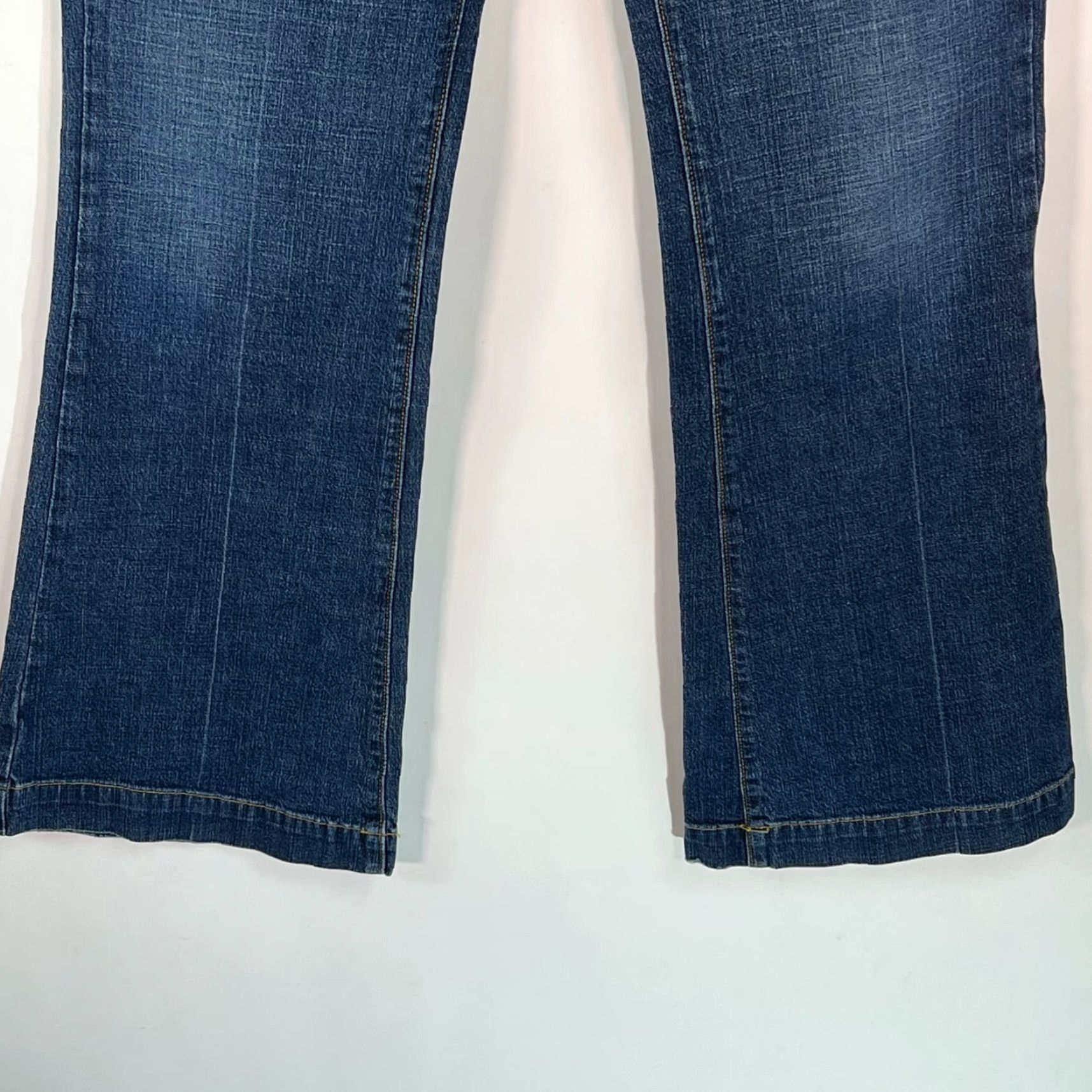 Mossimo VINTAGE Mossimo Women's Jeans Bootcut High Rise Size 10 32x33 Blue Denim Cotton Spandex Size 32" / US 10 / IT 46 - 4 Thumbnail
