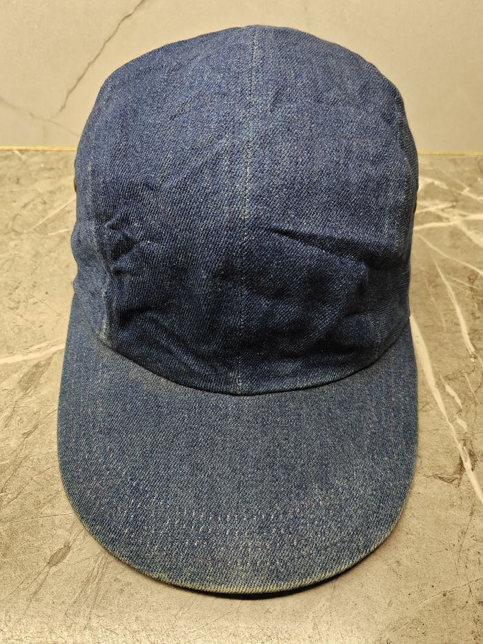 If Six Was Nine Vintage 4panel Japanese Brand Denim Cap Hat Size ONE SIZE - 3 Thumbnail