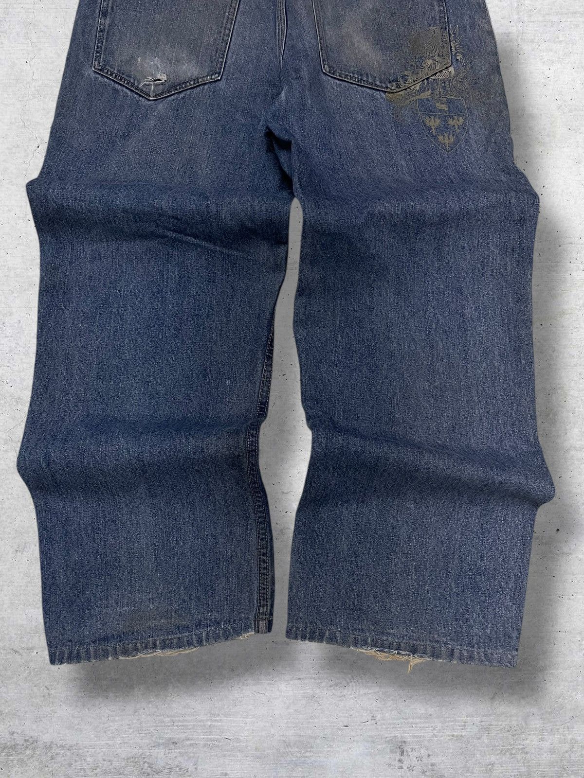 Sean John VINTAGE SEAN JOHN OG 90S DESIGNER STREETWEAR BAGGY Y2K DENIM Size US 31 - 10 Thumbnail