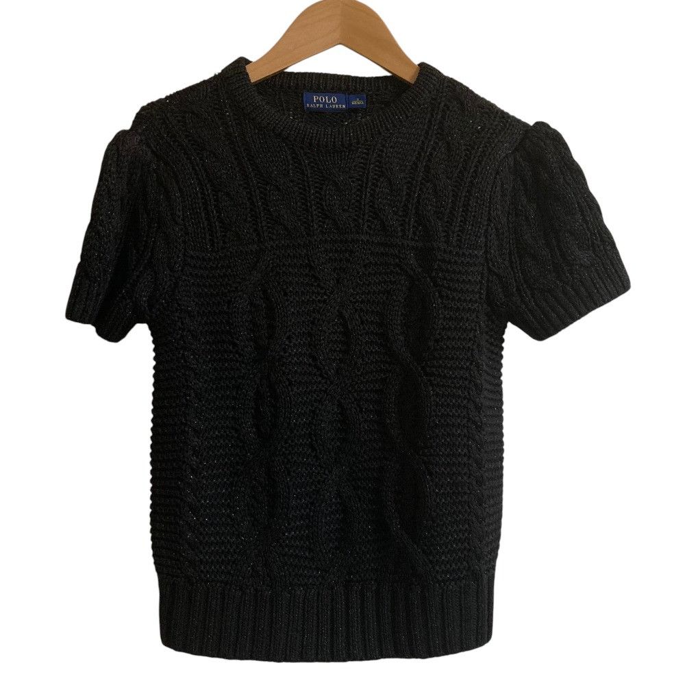 Ralph Lauren Ralph Lauren Polo Ralph Lauren Short Sleeve Knit Sweater Textile Tops DUTY FREE for USA Size ONE SIZE - 1 Thumbnail