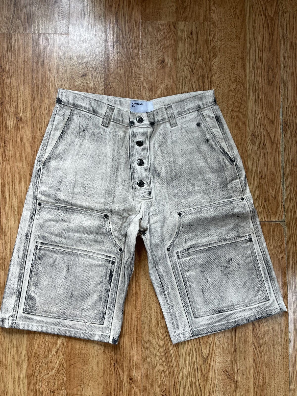 basketcase gallery Kraftwork Aint Eazy Furea Shorts Size US 32 / EU 48 - 1 Thumbnail