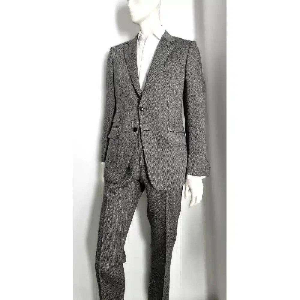 Tom Ford o1loc1c0425 2LYN01 Wool Mohair Suit in Grey Size US L / EU 52-54 / 3 - 6 Thumbnail