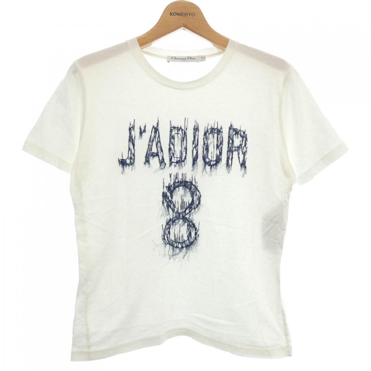 Dior Dior Christian Dior J'ADIOR 8 Cotton T Shirt Textile T-Shirts 123T04A4435 DUTY FREE for USA Size ONE SIZE - 1 Thumbnail