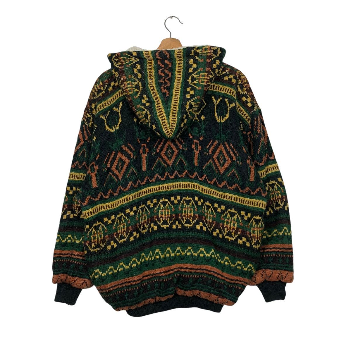 Japanese Brand 🔥VINTAGE BOMBER JACKET INDIAN BOSS NAVAJO NATIVE DESIGN Size US L / EU 52-54 / 3 - 8 Thumbnail