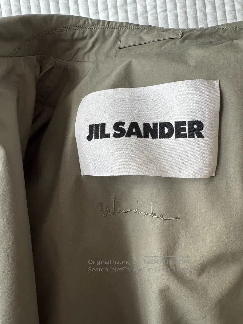 Jil Sander Jil Sander size 44 Green Letter Jacket Size S / US 4 / IT 40 - 3 Thumbnail