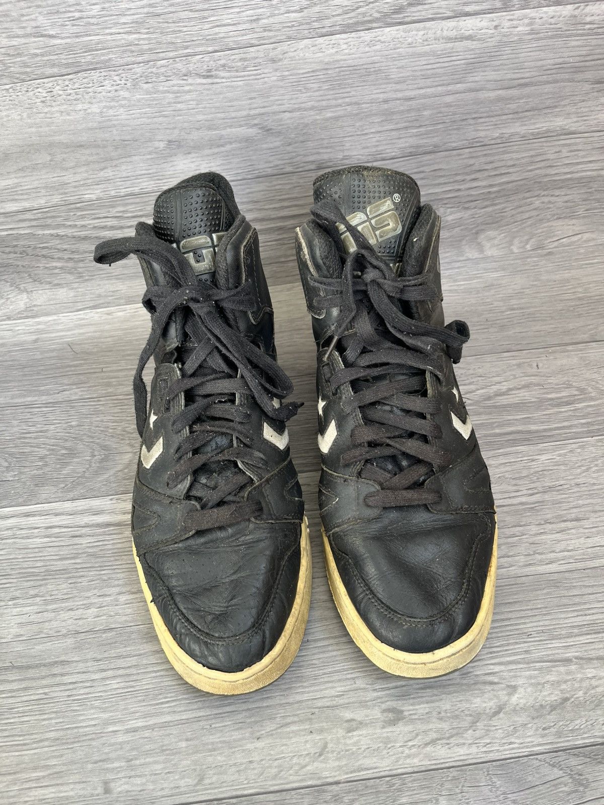 Converse Vintage 90's Converse Cons Star Wave hi-top sneakers sz12 Size US 12 / EU 45 - 2 Thumbnail