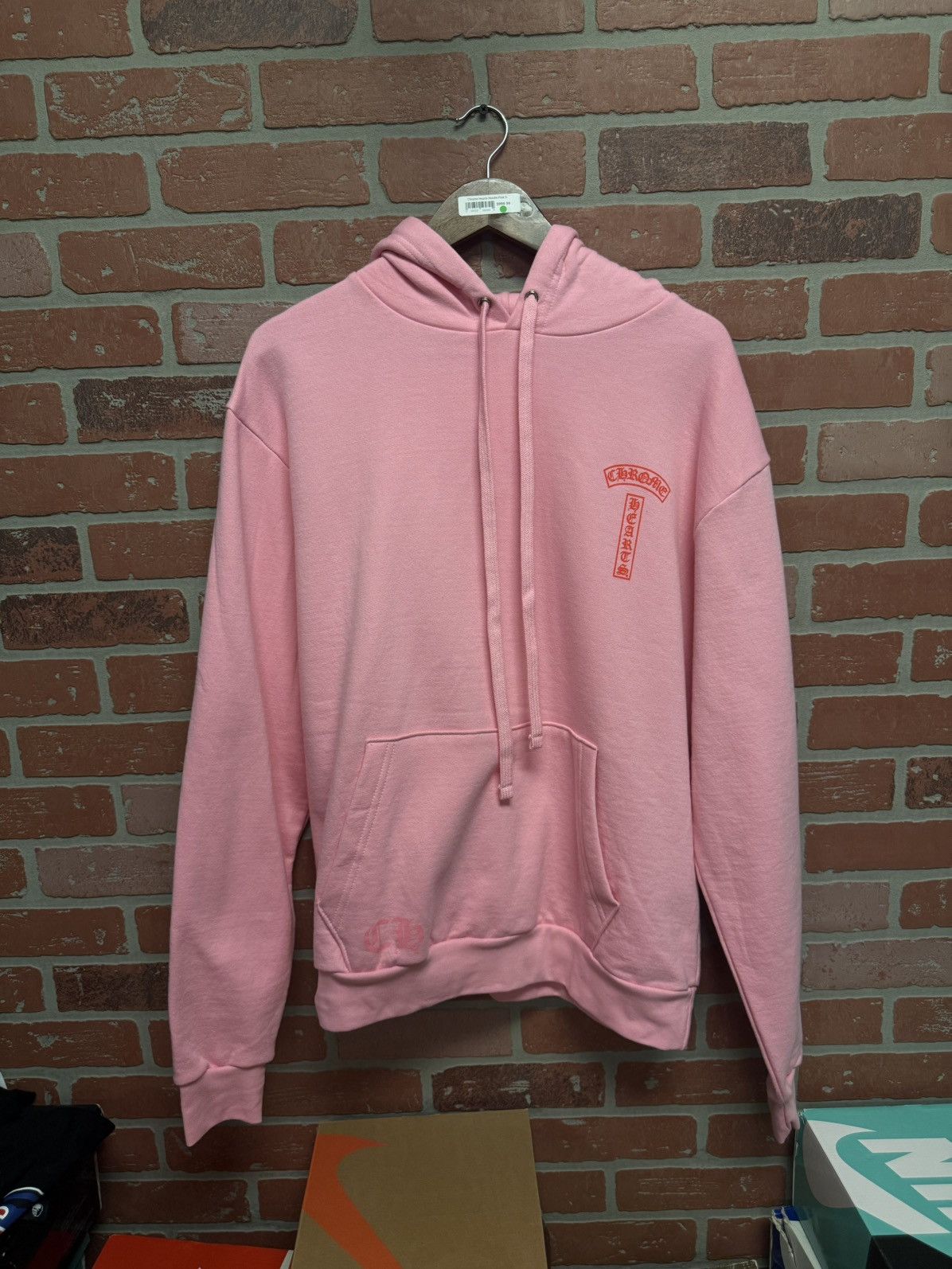 Chrome Hearts Chrome Hearts Pink Pullover Hoodie Size Small Web Exlusive Size US S / EU 44-46 / 1 - 1 Thumbnail