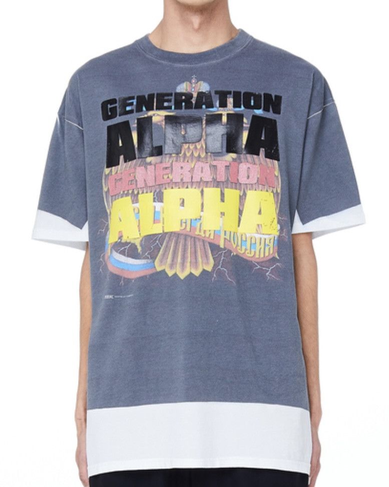 Vetements Vetements Generation Alpha T-Shirt Size US L / EU 52-54 / 3 - 1 Thumbnail
