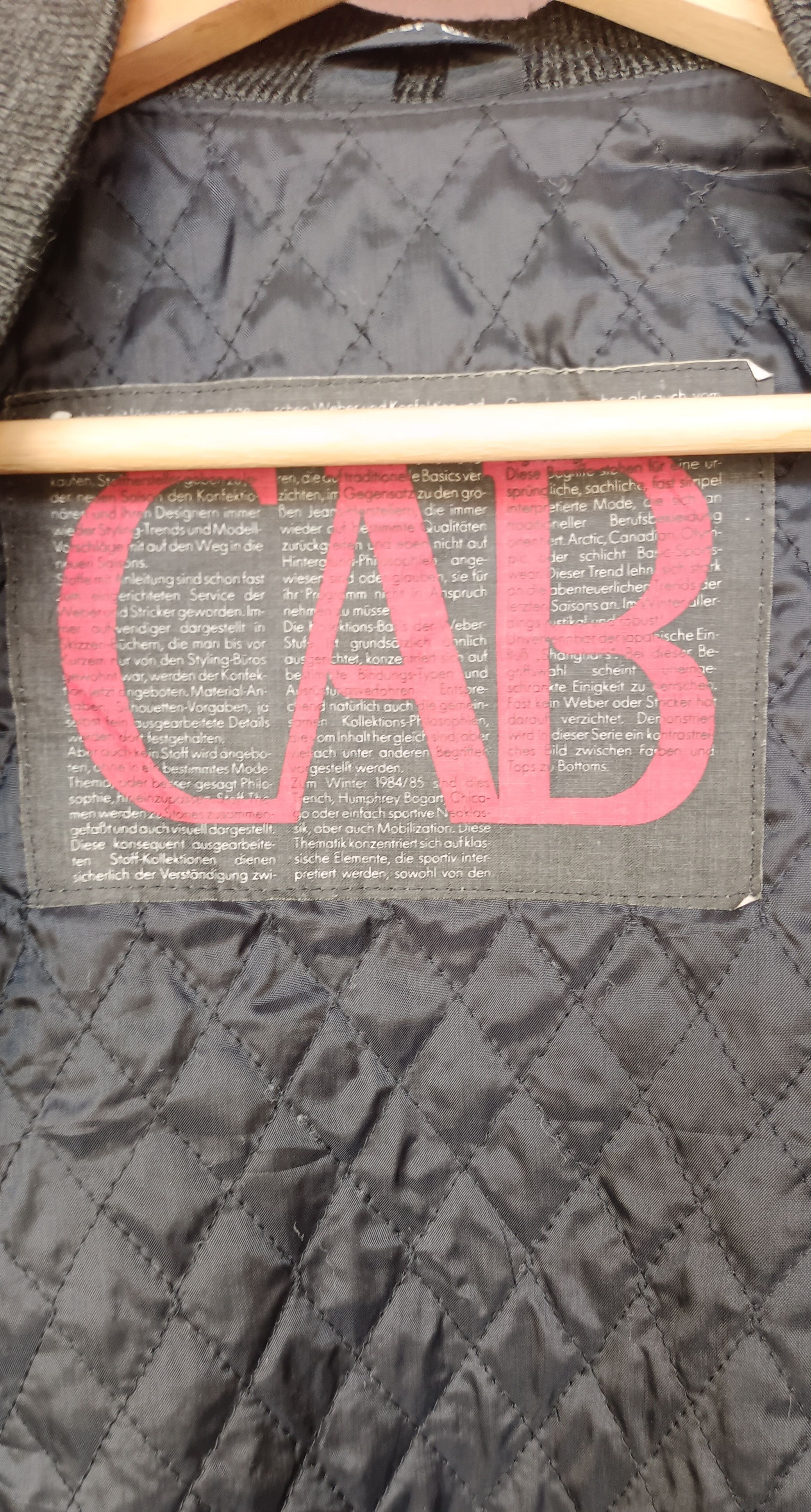Japanese Brand Vintage🔥 West CAB Bomber Jacket Multi Colour Click Button Size US L / EU 52-54 / 3 - 7 Thumbnail