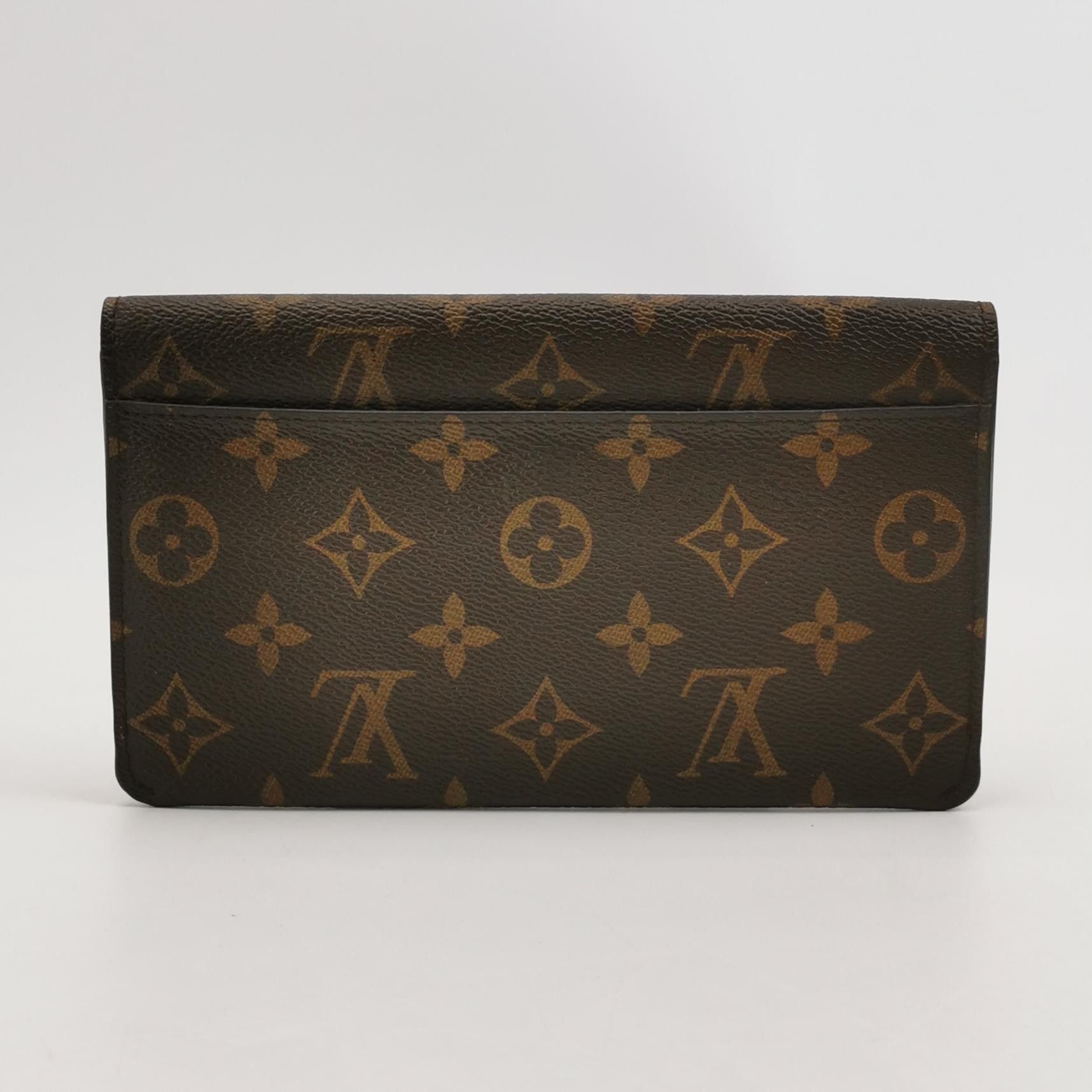 Louis Vuitton (LV) JeanneMonogram print snap wallet -y2506