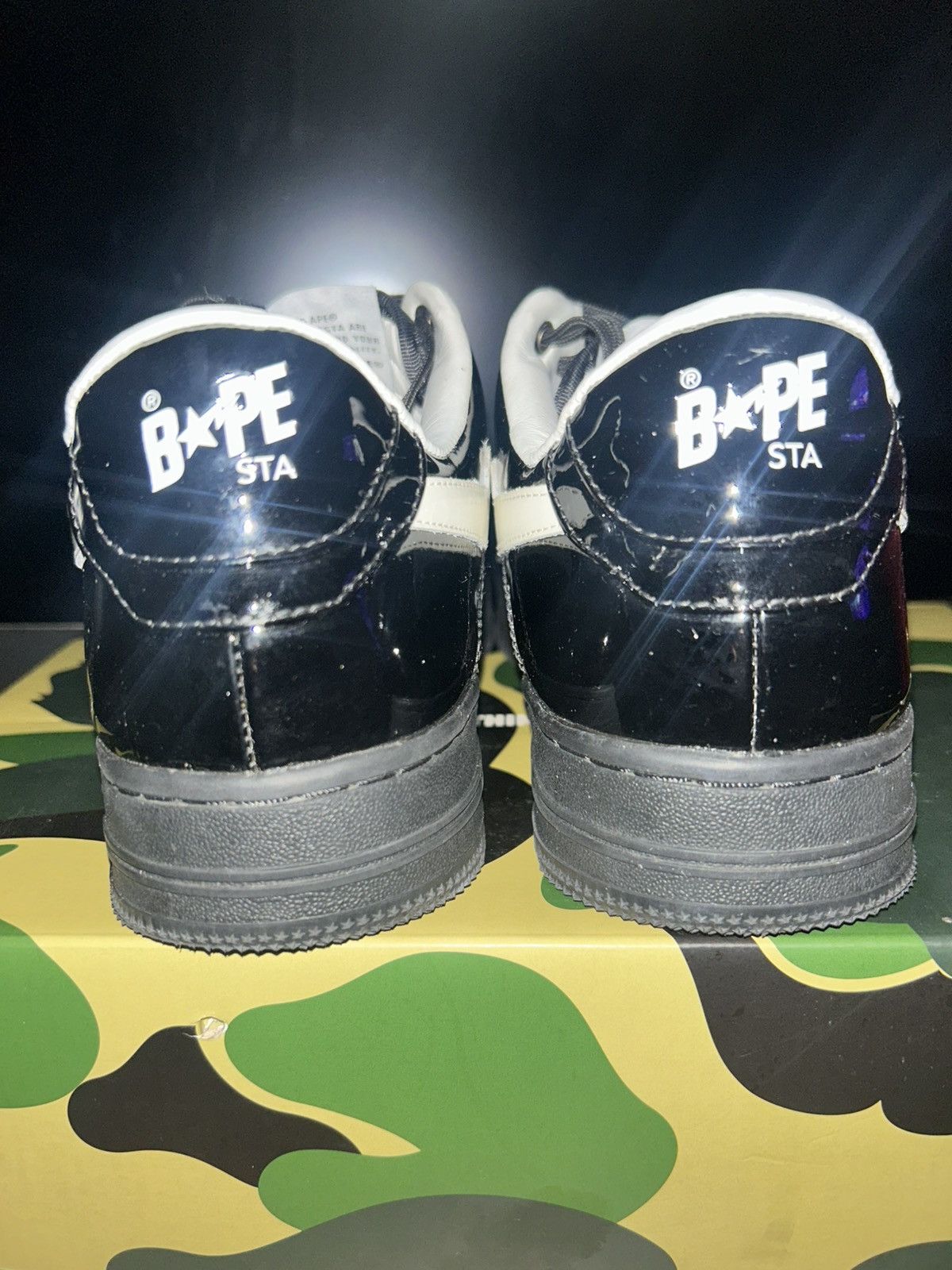 Bape A Bathing Ape Bape Sta Size US 9.5 / EU 42-43 - 4 Thumbnail