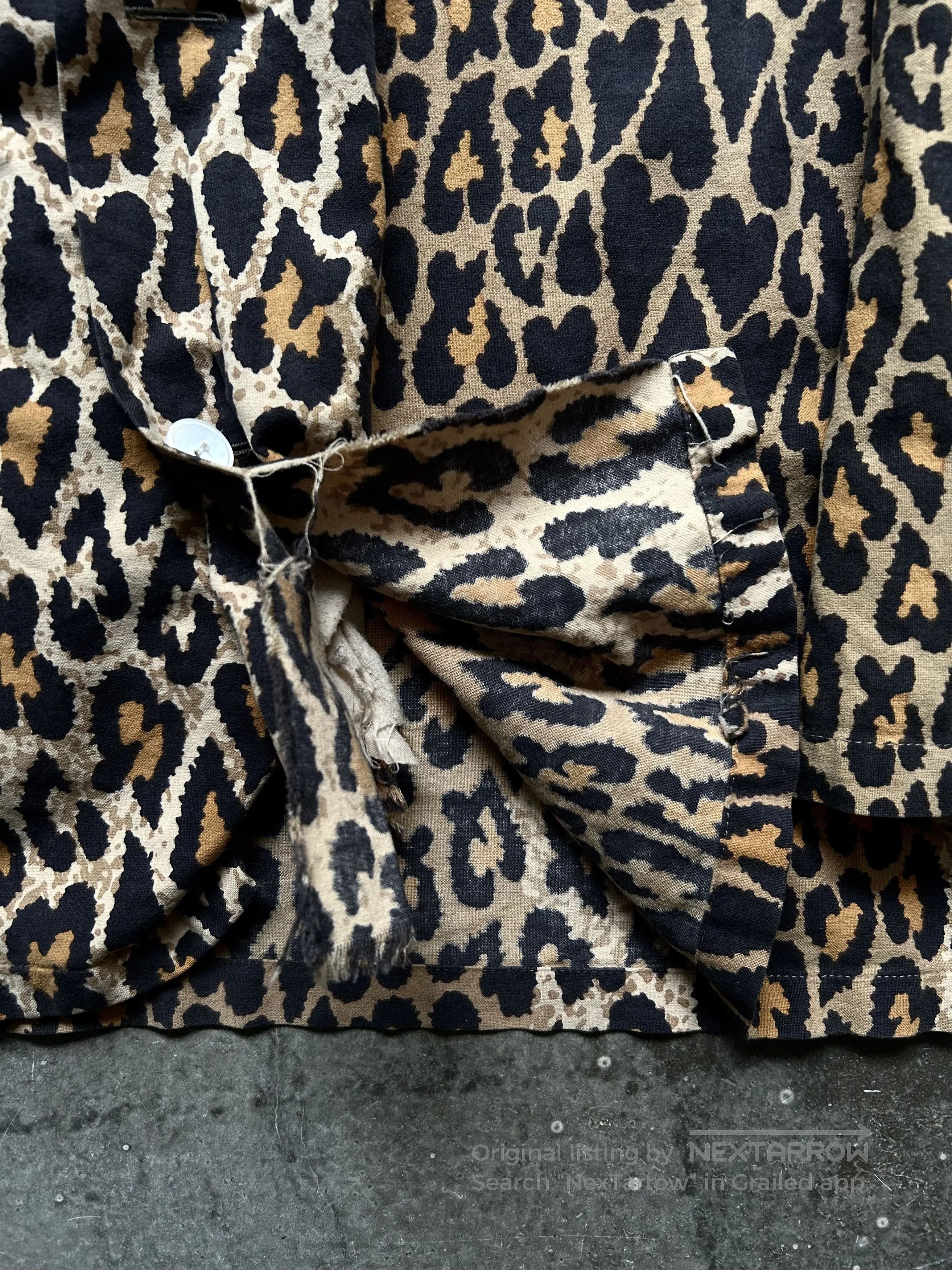 DEN IM by SIKI IM Number (N)ine 03AW Leopard Print Shirt. Size US M / EU 48-50 / 2 - 7 Thumbnail